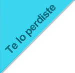 Te lo perdiste