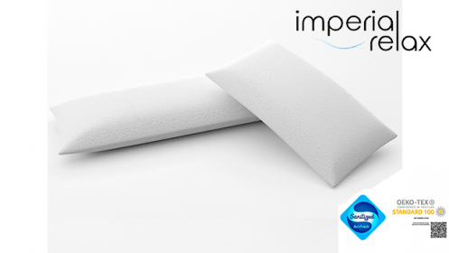Almohada 100% Viscoelastica Premium Aloe Vera Imperial Relax