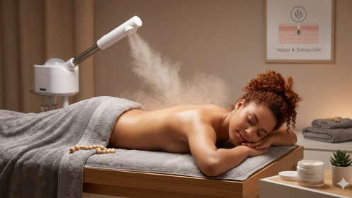 Espalda perfecta: Higiene Profunda con Vapor y Extracción