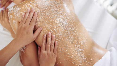 Peeling corporal + Barros + Masaje